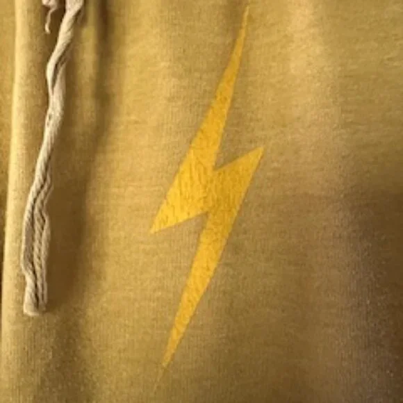 Aviator Nation Women’s Jogger Sweatpants Bottlerock 2023 Tan Large - Picture 9 of 10